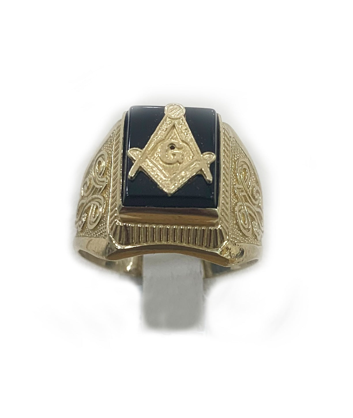 14K Yellow Gold Men's Ring - Classic & Durable Wedding Band for Men, Perfect for Engagements, Anniversaries, and Everyday Wear