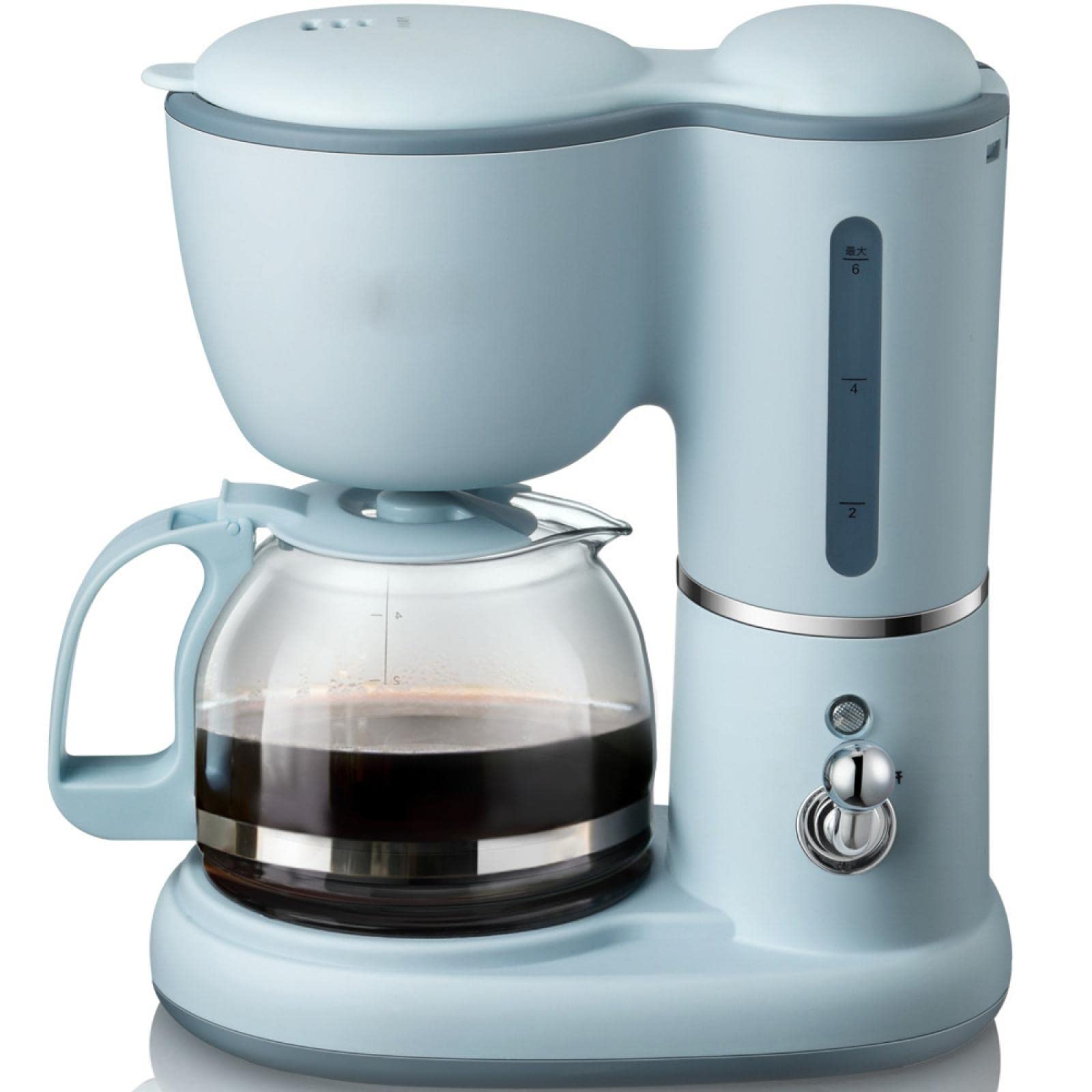 **Programmable Coffee Maker - Automatic Drip Coffee Machine for Home, Mini Coffee Pot & Flower Teapot Dual-Use - Perfect for Office, Kitchen, and Gifts**