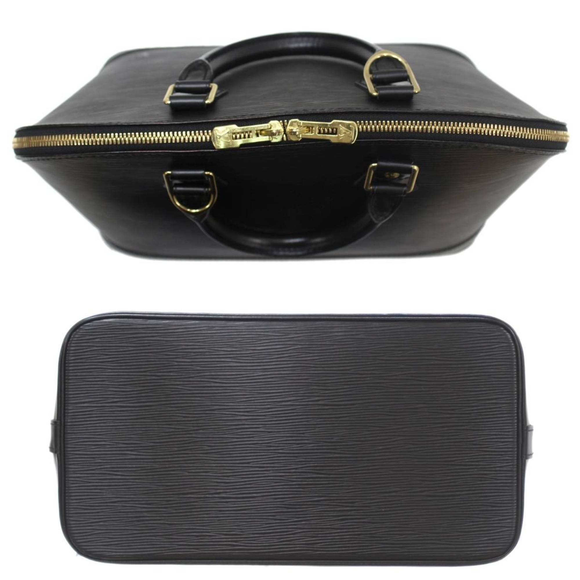 Luxury Black Epi Leather Handbag for Women - Spacious Designer Tote Bag with Iconic Silhouette | Perfect for Work, Travel & Everyday Use