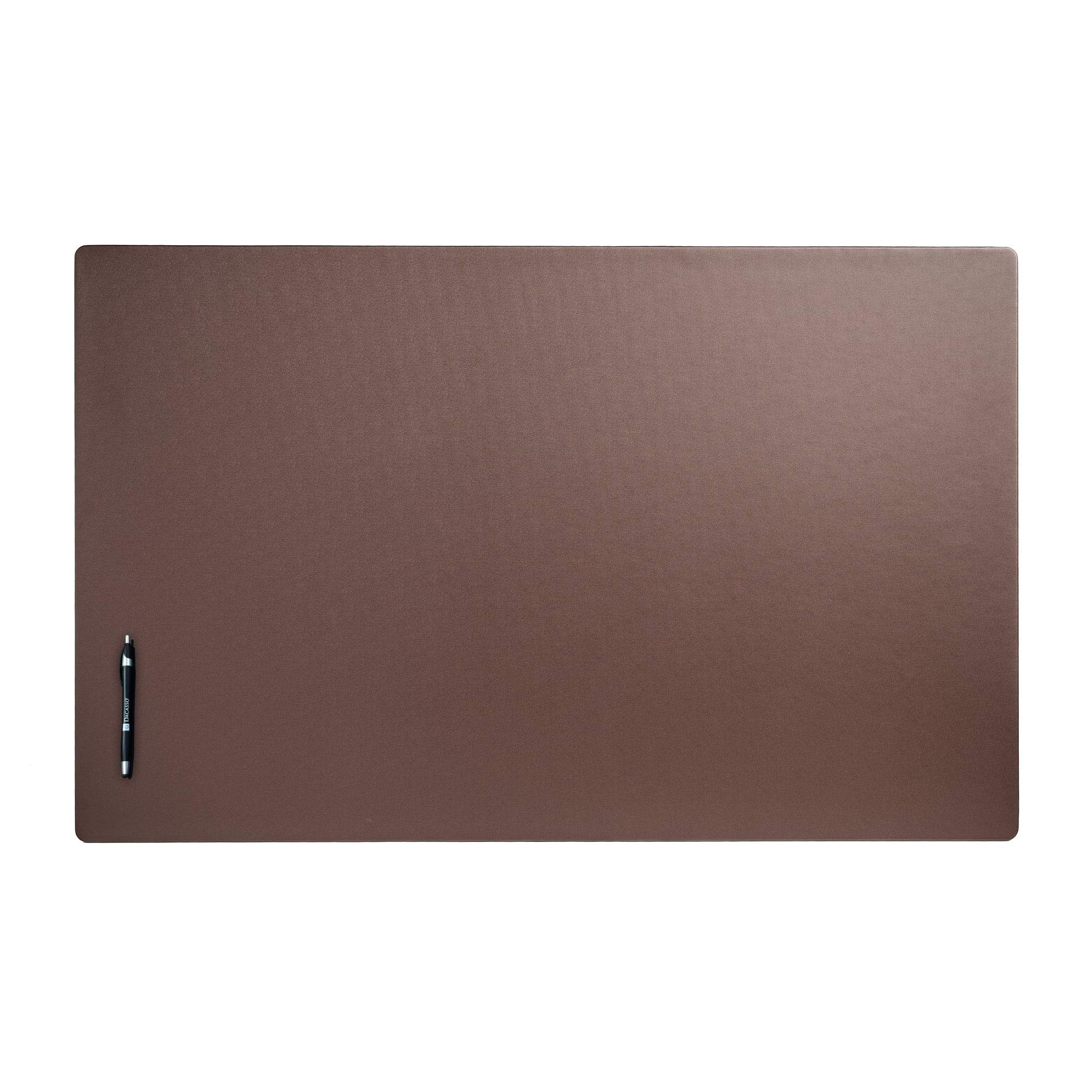Premium DACASSO Leatherette Conference Table Pad - Luxury Leather Desk Blotter for Writing & Office Use - Padded Executive Desk Protector (38
