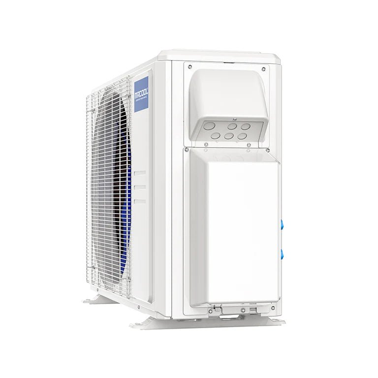 MRCOOL DIY 4th Gen 2 Zone 18,000 BTU 21 SEER Ductless Mini Split Air Conditioner and Heat Pump System with Ceiling Cassettes (9K + 12K) - Perfect for Home, Office, and Garage Cooling & Heating