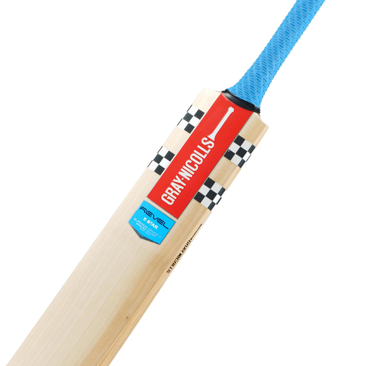 Gray Nicolls Revel 5 Star Cricket Bat - Premium English Willow Bat for Professional Players - Perfect for Matches, Training & Competitive Cricket Games