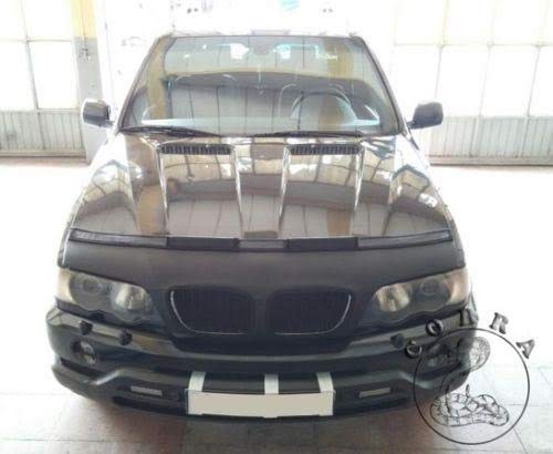 BMW X5 E53 (2004-2006) Car Hood Bra - Premium Bonnet Protector Cover for Scratch & UV Protection - Perfect for Road Trips & Car Shows