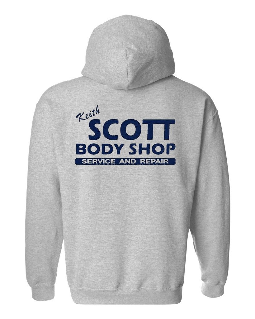 Keith Scott Carolina TV Print Hoodie - City Shirts Body Shop Sweatshirt for Men | Comfortable Pullover for Casual Wear, Street Style & Fan Apparel