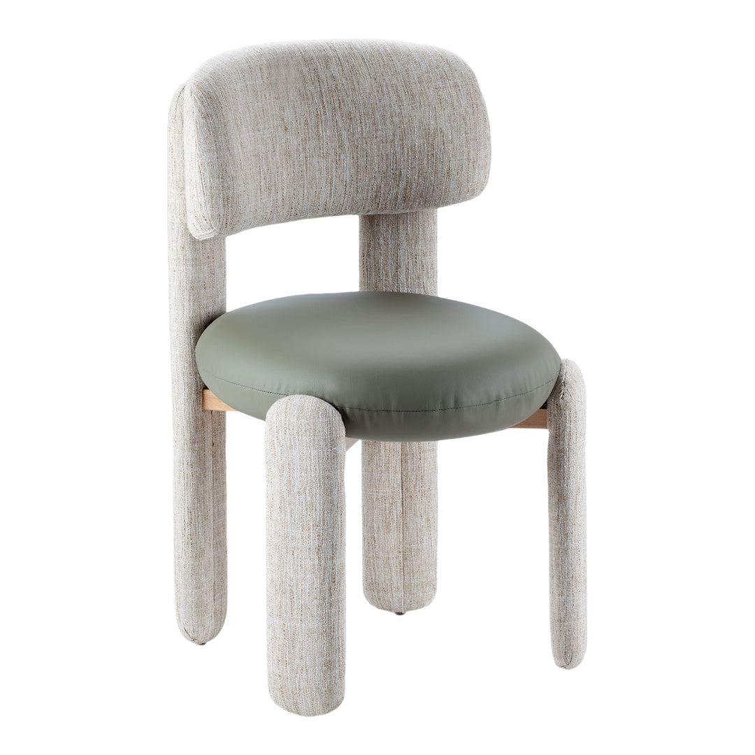 Modern Choux Side Chair - Lightweight Wooden Dining Chair for Kitchen, Living Room & Office - Comfortable & Stylish Home Decor