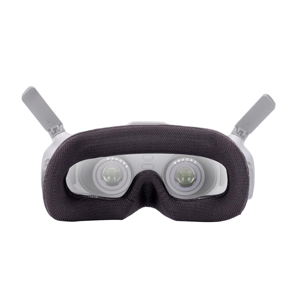 iFlight Replacement Soft-Fit Face Cushion Foam Padding for DJI Goggles 2 - Comfortable Eye Pad Plate & Sponge Faceplate Accessories - Perfect for VR Gaming, Drone Flying, and Extended Wear Sessions