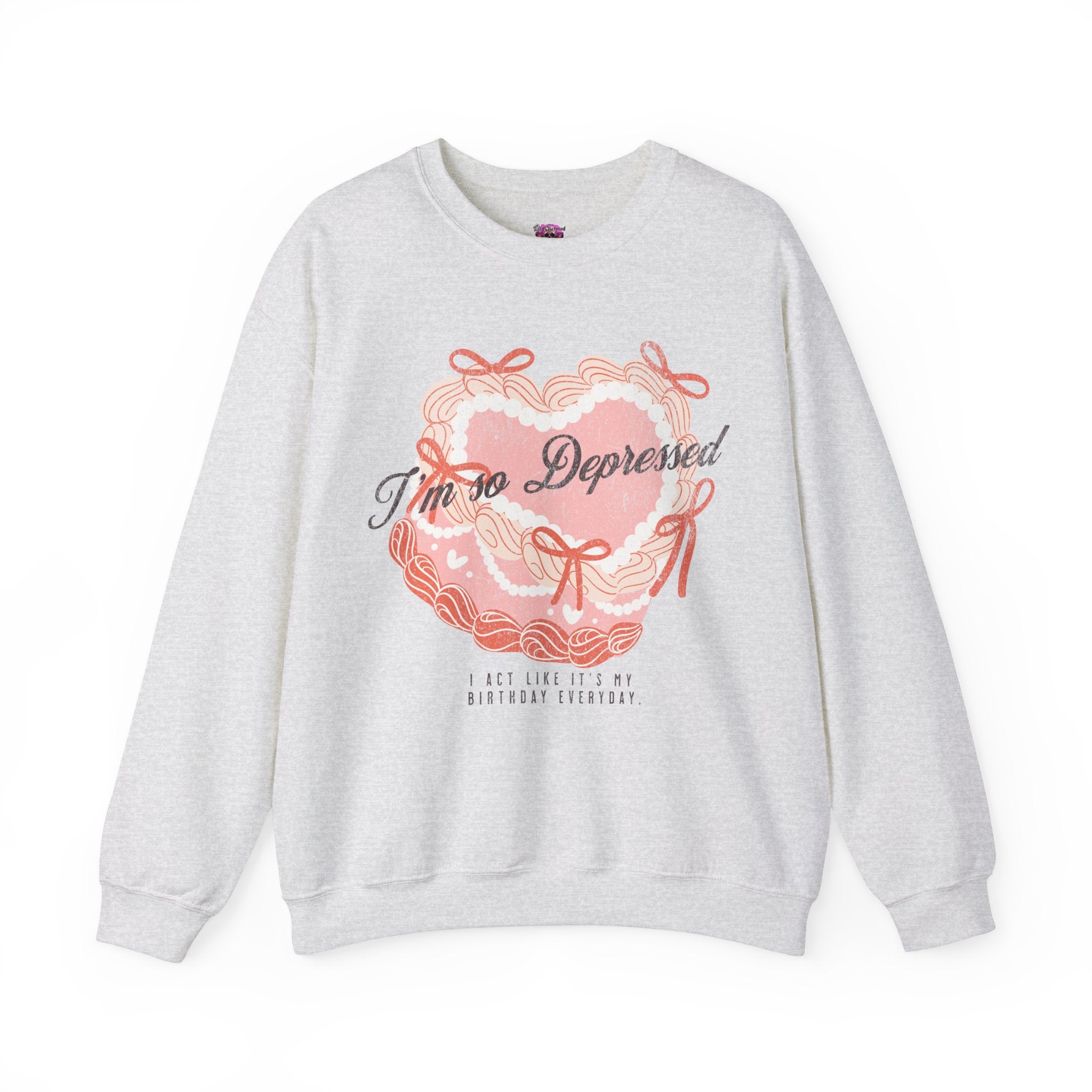 Depression Awareness Crewneck Sweatshirt - Soft Comfortable Unisex Pullover for Mental Health Support | Perfect for Therapy, Self-Care Days & Raising Awareness