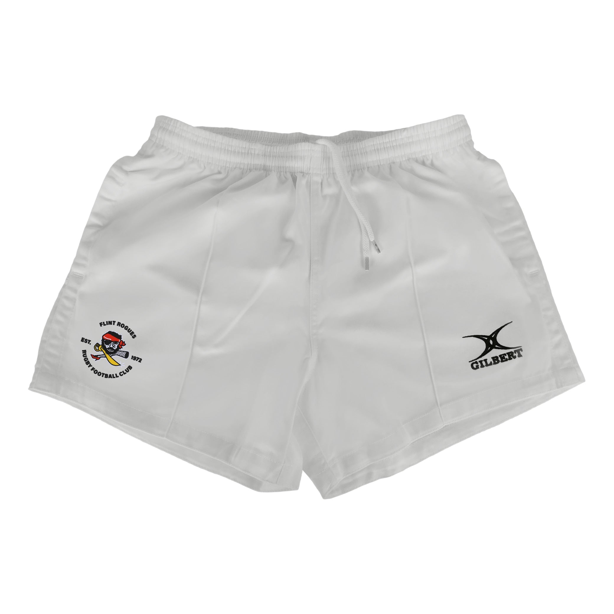 Flint Rogues RFC Gilbert Kiwi Pro Shorts - Men's Athletic Running Shorts with Pockets - Lightweight & Breathable for Gym, Workout & Outdoor Activities