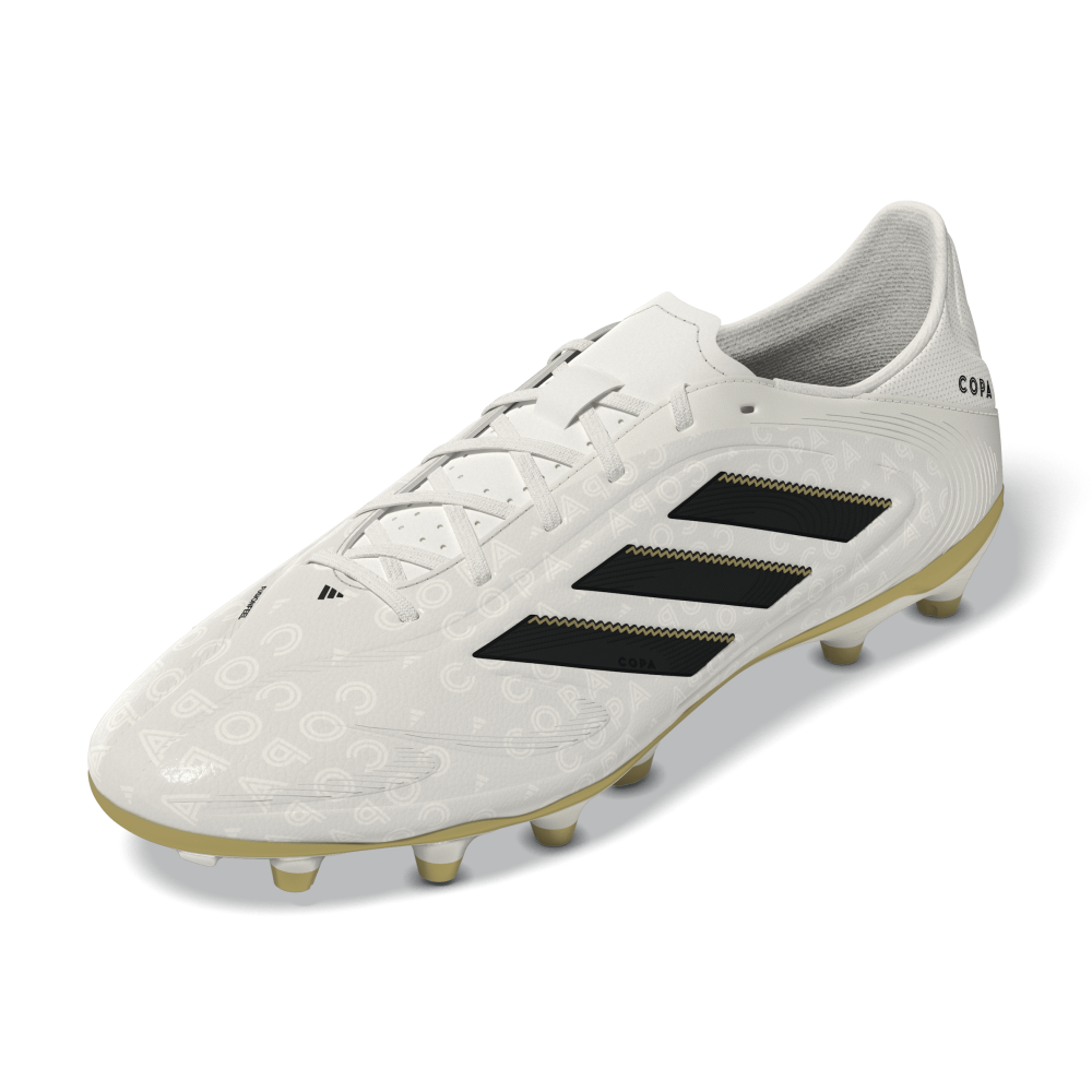 Adidas Copa Pure 3 League FG/MG Soccer Cleats for Men - Zero Metallic/Core Black/Gold Metallic - Professional Football Boots for Firm Ground & Artificial Turf - Perfect for Training & Matches