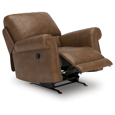 Premium Chasemore Earth Recliner PC5590261 - Ergonomic Comfort for Living Room, Home Theater & Office - Adjustable Leather Reclining Chair with Lumbar Support