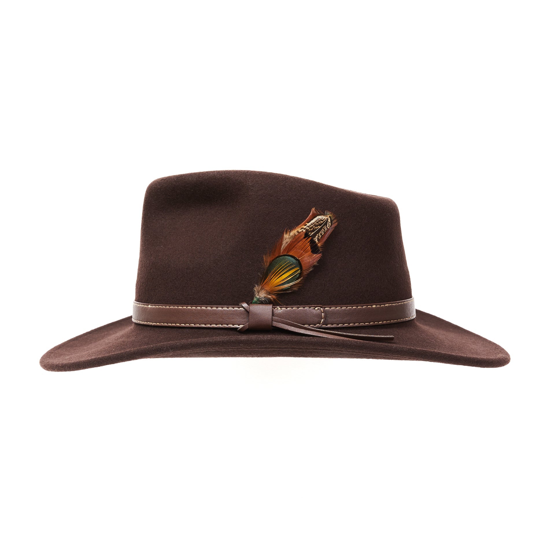 Stylish Ronald Country Hat by CITY HATTERS - Premium Brown Cowboy Hat for Men & Women | Perfect for Western Rides, Country Music Festivals & Outdoor Adventures
