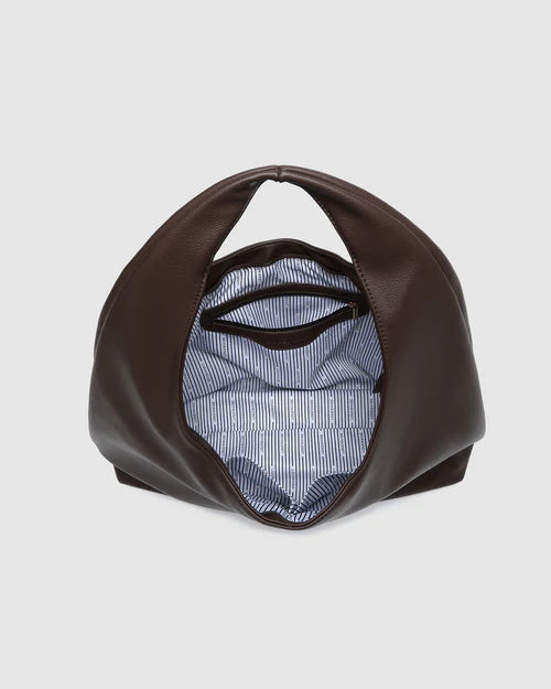Premium Monaco Shoulder Bag in Chocolate Brown by Louenhide - Stylish & Durable Leather Crossbody Bag for Women, Perfect for Work, Travel & Everyday Use