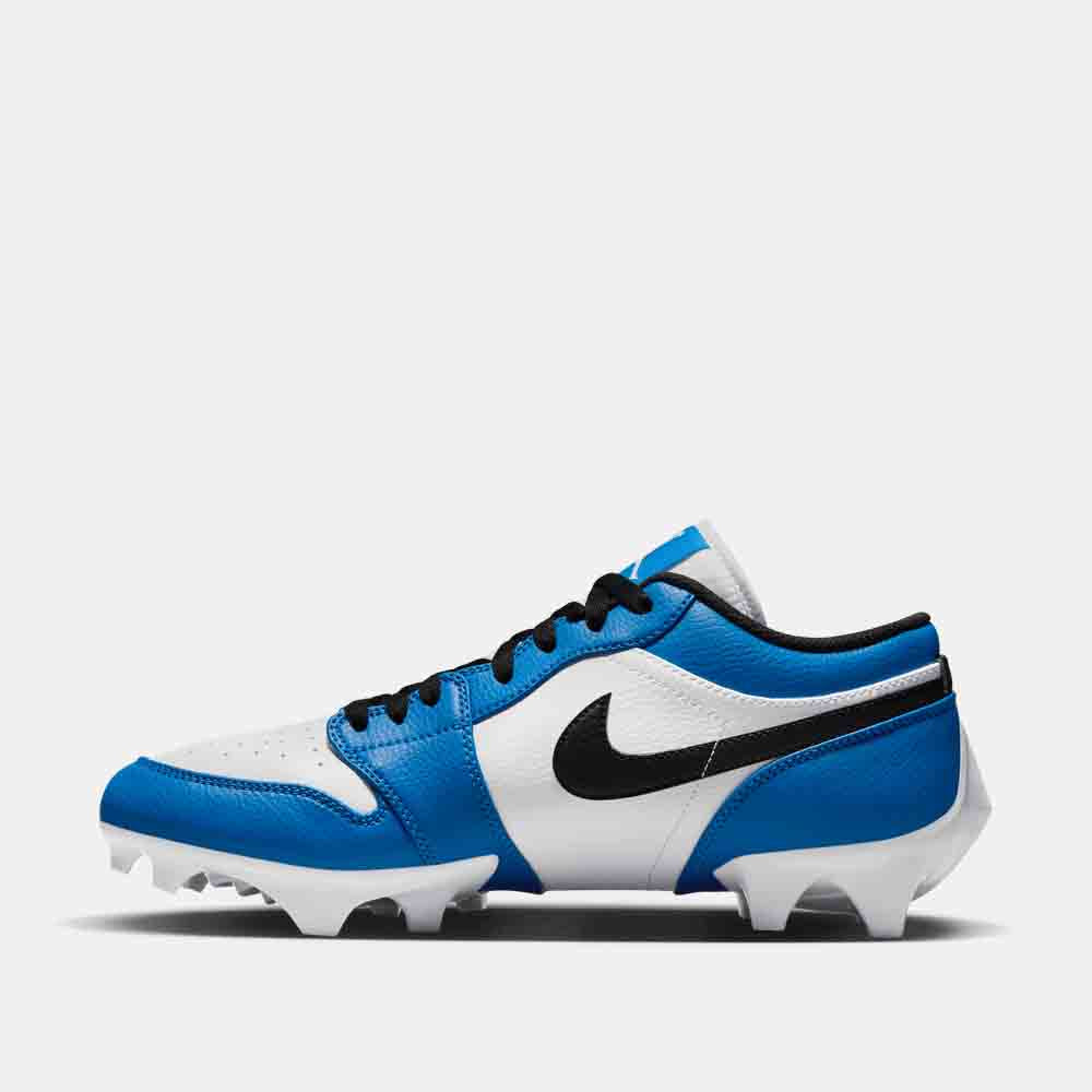 Nike Jordan 1 Low TD Football Cleats for Men - Lightweight Soccer Shoes with Traction for Artificial Turf - Perfect for Youth & Adult Football Training and Matches