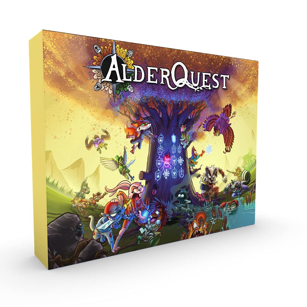 AlderQuest Adventure Board Game by Rock Manor Games - Strategy Game for Family Game Night & Friends Gatherings