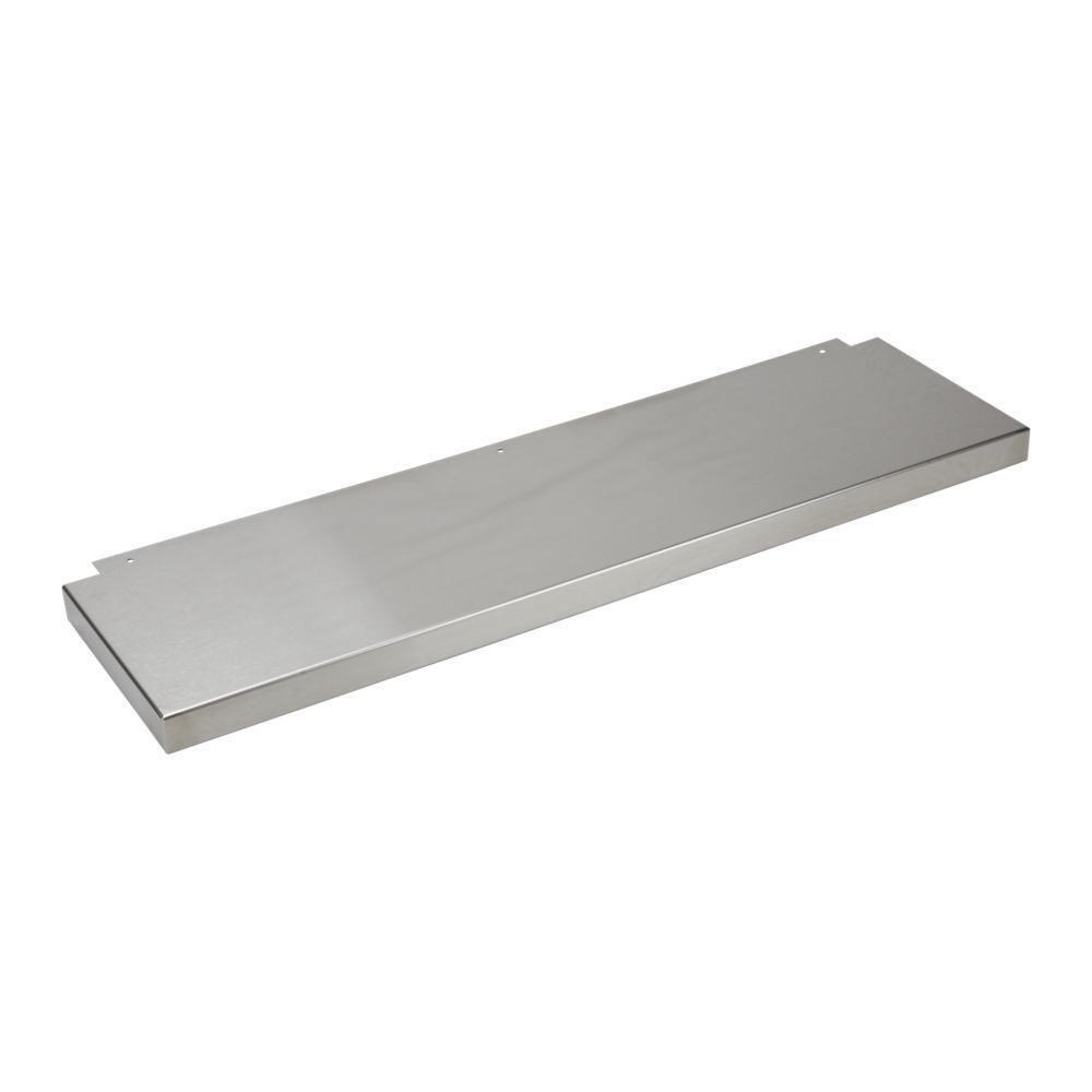 Amana W10115773 30-Inch Stainless Steel Range Backsplash - Durable Kitchen Splash Guard for Stove & Oven Protection