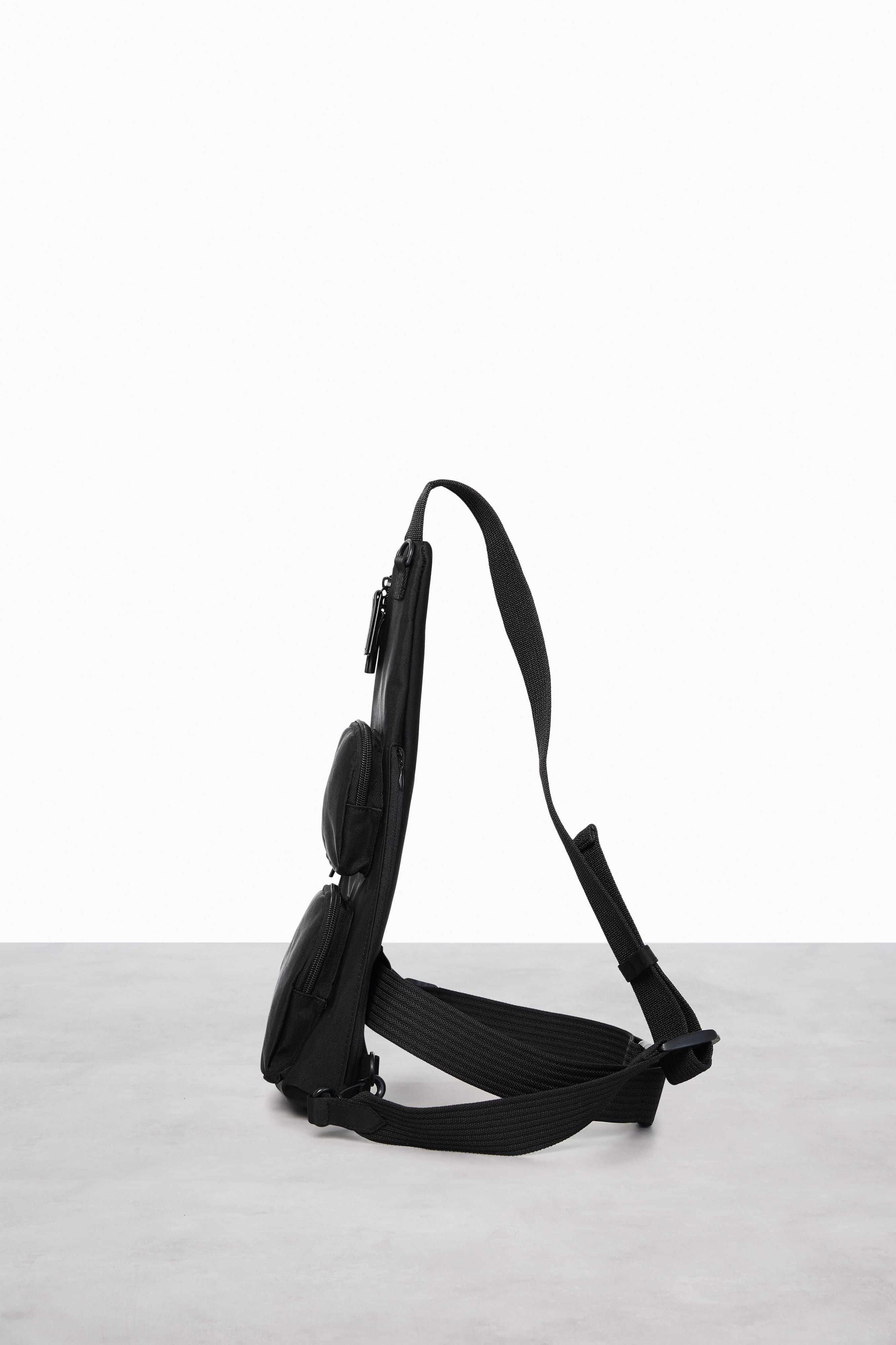 Black Survival Sling - Tactical Outdoor Gear for Hiking, Camping & Emergency Preparedness
