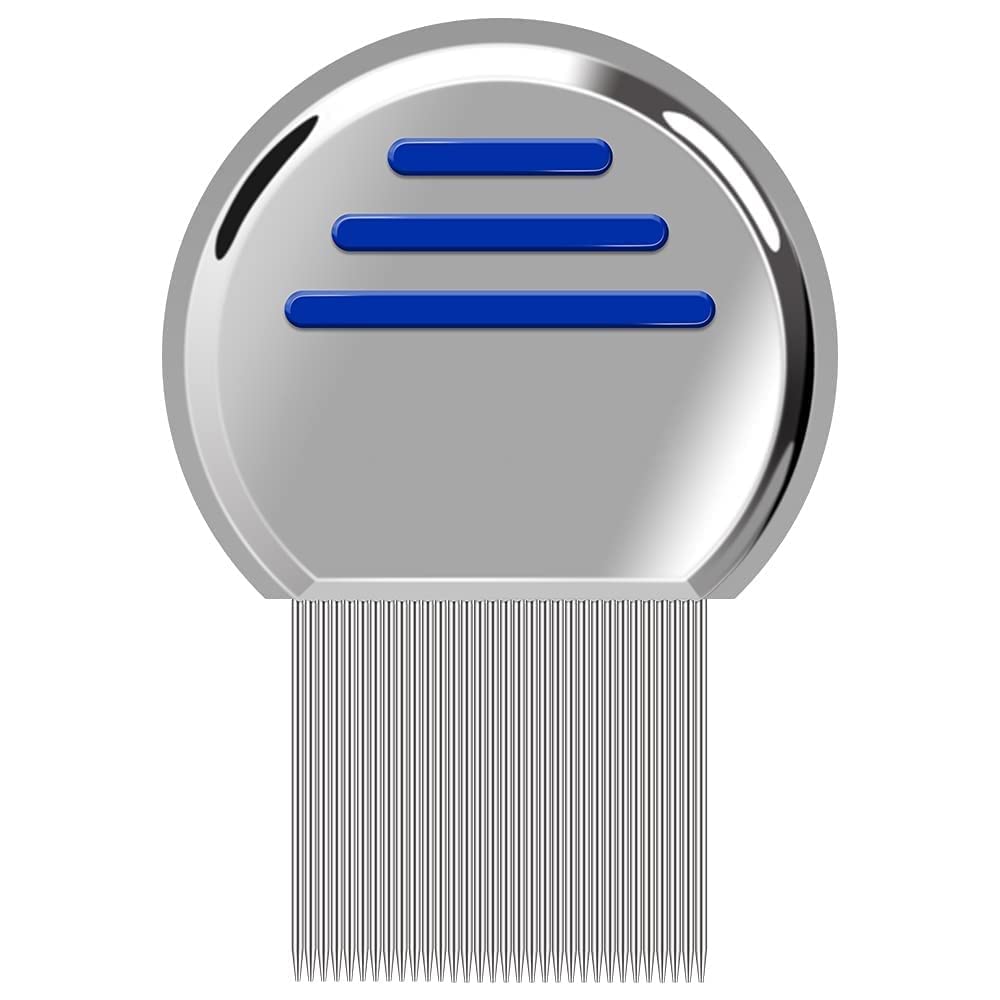 KAYI Terminator Lice Comb - Professional Stainless Steel Head Lice and Nit Removal Comb for Effective Lice Treatment | Safe for Kids & Adults | Perfect for Home, School, and Travel Use