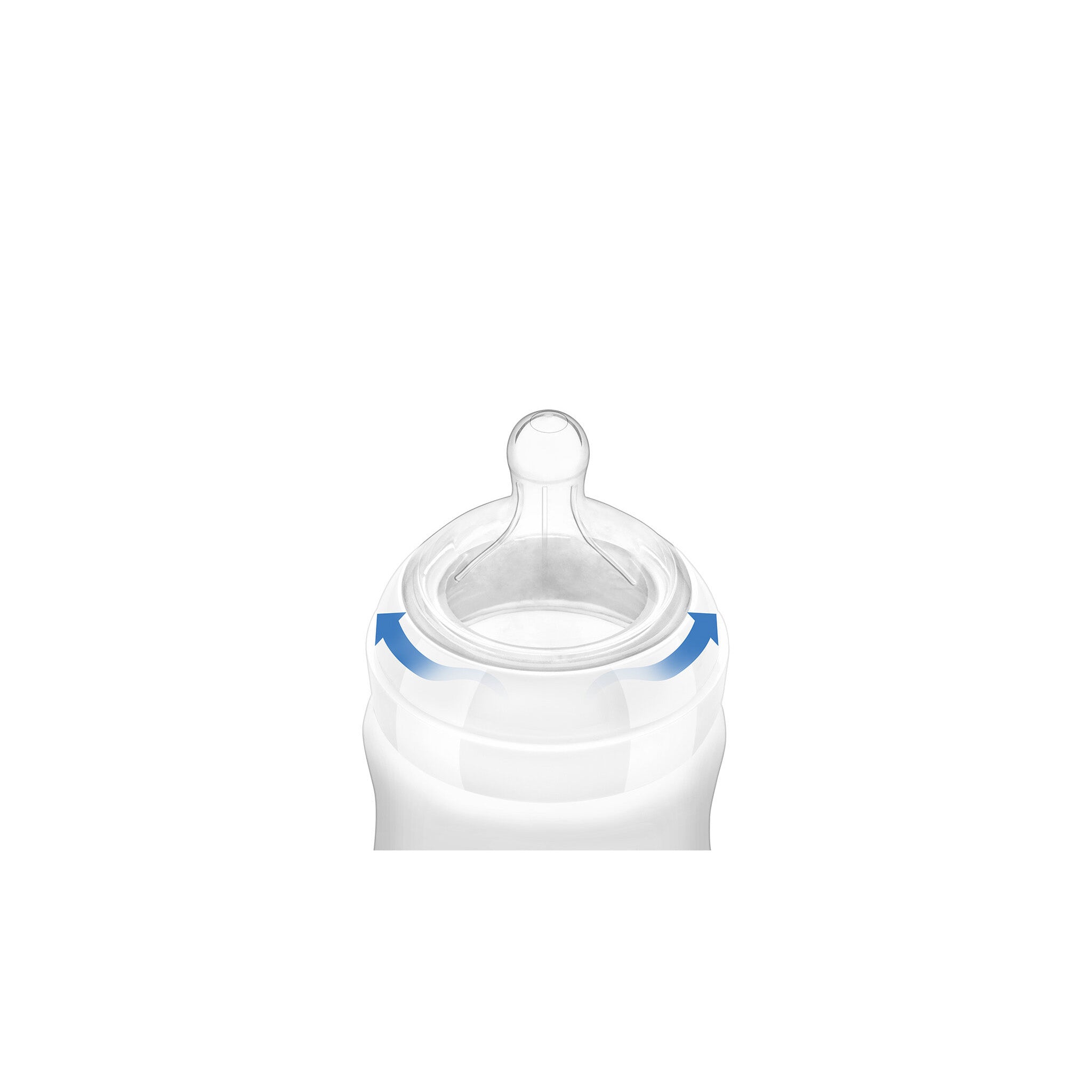 Heat Resistant Wide Neck Glass Baby Bottle 250ml - BPA Free, Natural Feel, Easy to Clean - Perfect for Breastfeeding, Formula Feeding & On-the-Go Use