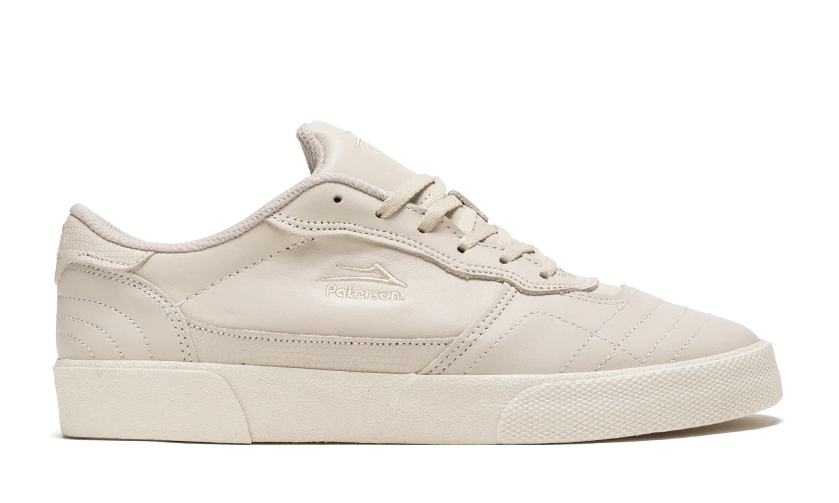 Lakai Cambridge Cream Leather Skate Shoes - Men's High-Top Sneakers for Skateboarding & Street Style | Durable & Comfortable for Daily Wear