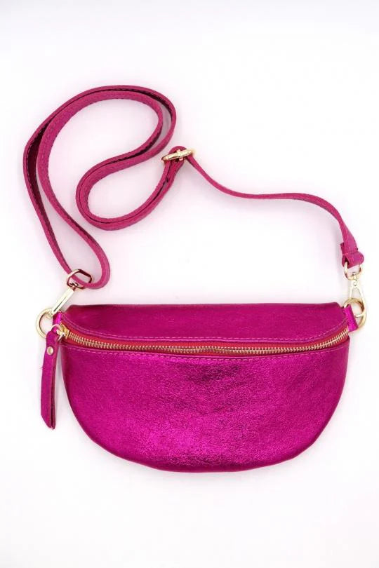 Metallic Sling Pouch - 5 Stylish Colors for Crossbody Bag | Perfect for Travel, Shopping & Everyday Use