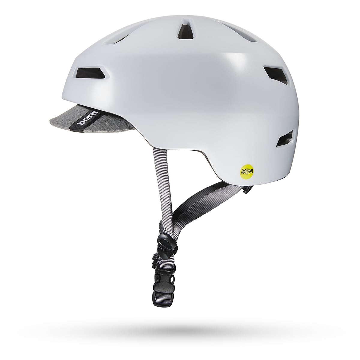 Bern Brentwood 2.0 MIPS Bike Helmet for Adults - White, Size L (59-62cm) - Perfect for Cycling, Commuting & Road Safety