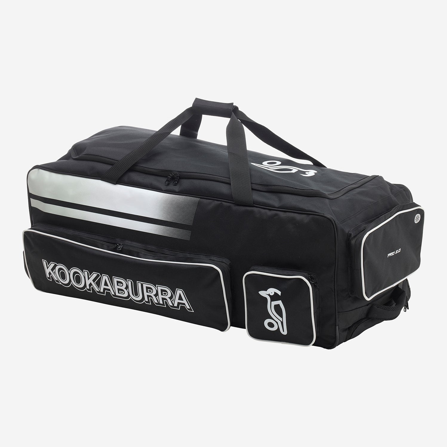 Kookaburra Pro 2.0 Wheelie Cricket Bag - Premium Rolling Cricket Equipment Bag for Players & Teams - Perfect for Matches, Practice & Travel