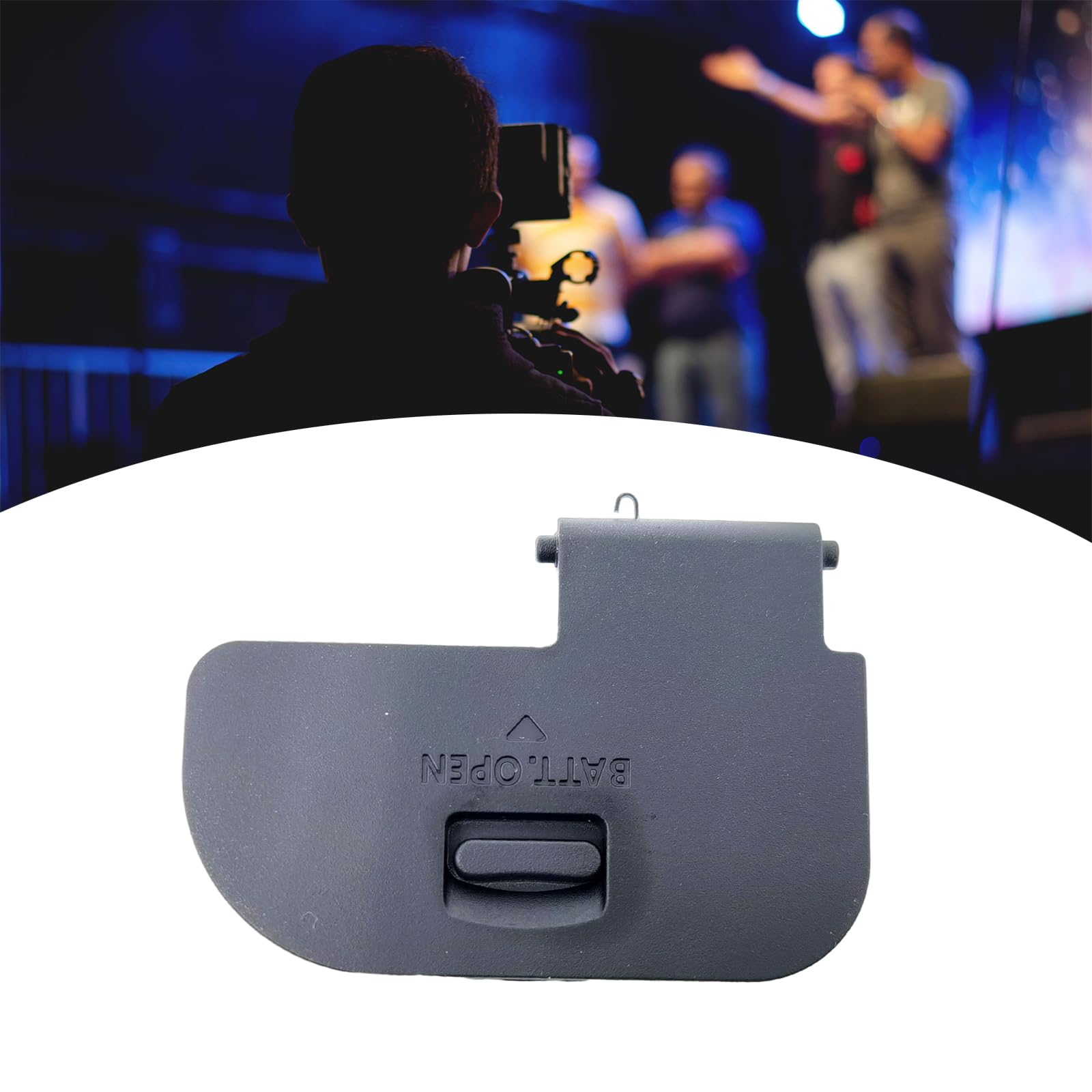 Original Canon EOS 6D Mark II Battery Door Cover Replacement - Compatible with 6D2 & 6DII Digital Cameras - Durable Camera Accessory for Travel & Outdoor Photography
