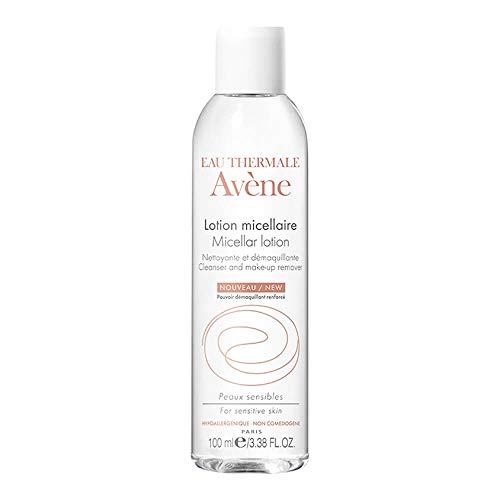 Avene Thermal Spring Water Micellar Cleansing Lotion - Gentle Makeup Remover & Toner for All Skin Types | Daily Face Wash for Sensitive, Dry & Oily Skin | Perfect for Travel & Quick Cleanse