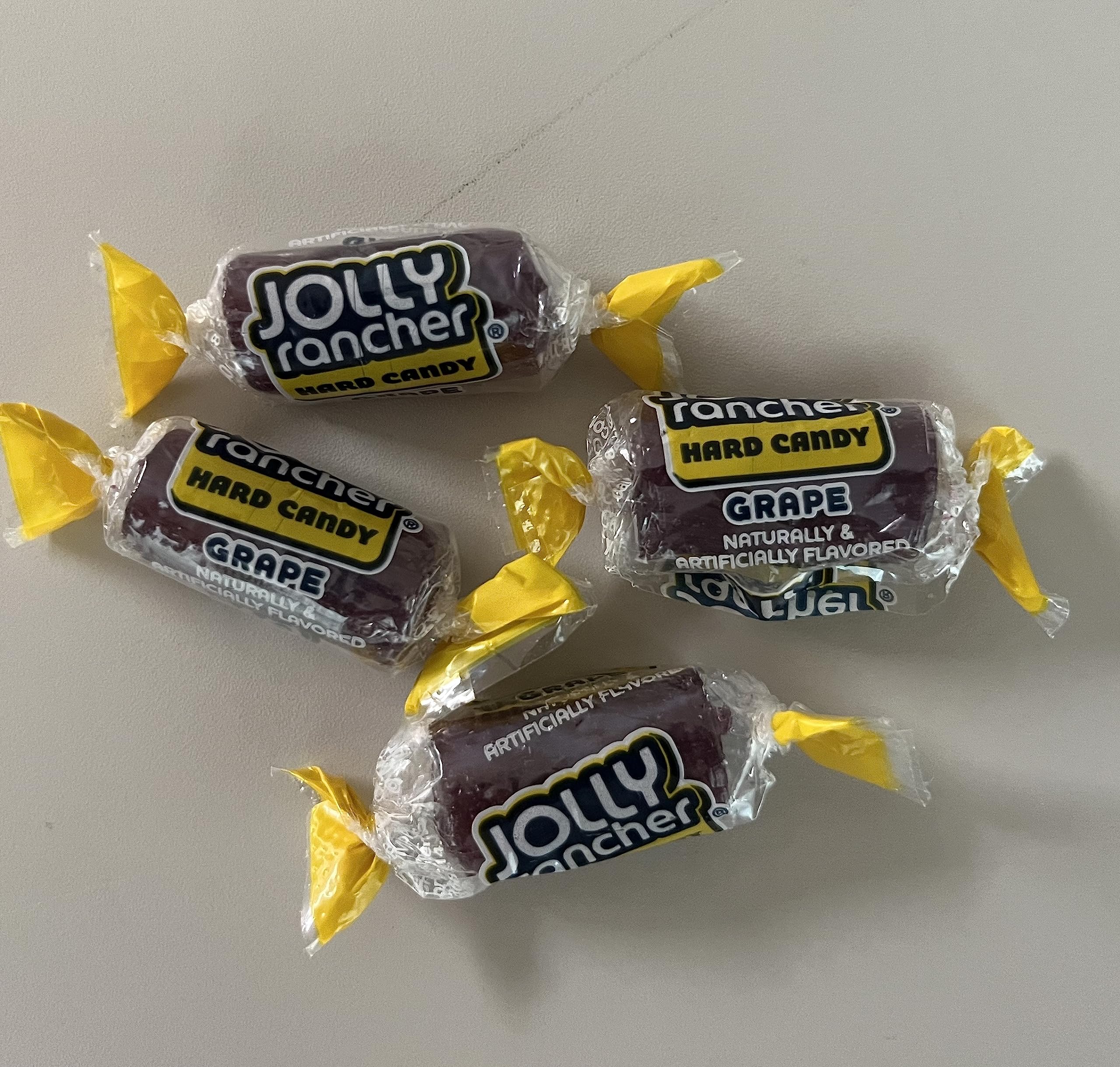 Individually Wrapped Grape Jolly Rancher Hard Candies - Bulk Pack for Halloween, Party Favors & Office Snacks