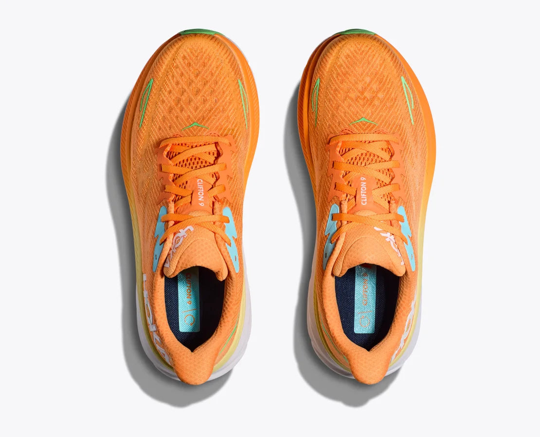HOKA ONE ONE Clifton 9 Running Shoes for Men - Lightweight Cushioned Road Running & Jogging Shoes - Perfect for Marathon Training, Daily Workouts & Long Distance Running