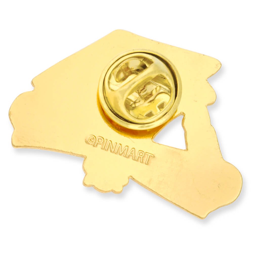 PinMart Graduation Cap & Diploma Enamel Lapel Pin - Perfect for Graduation Ceremonies, School Events & Alumni Gifts