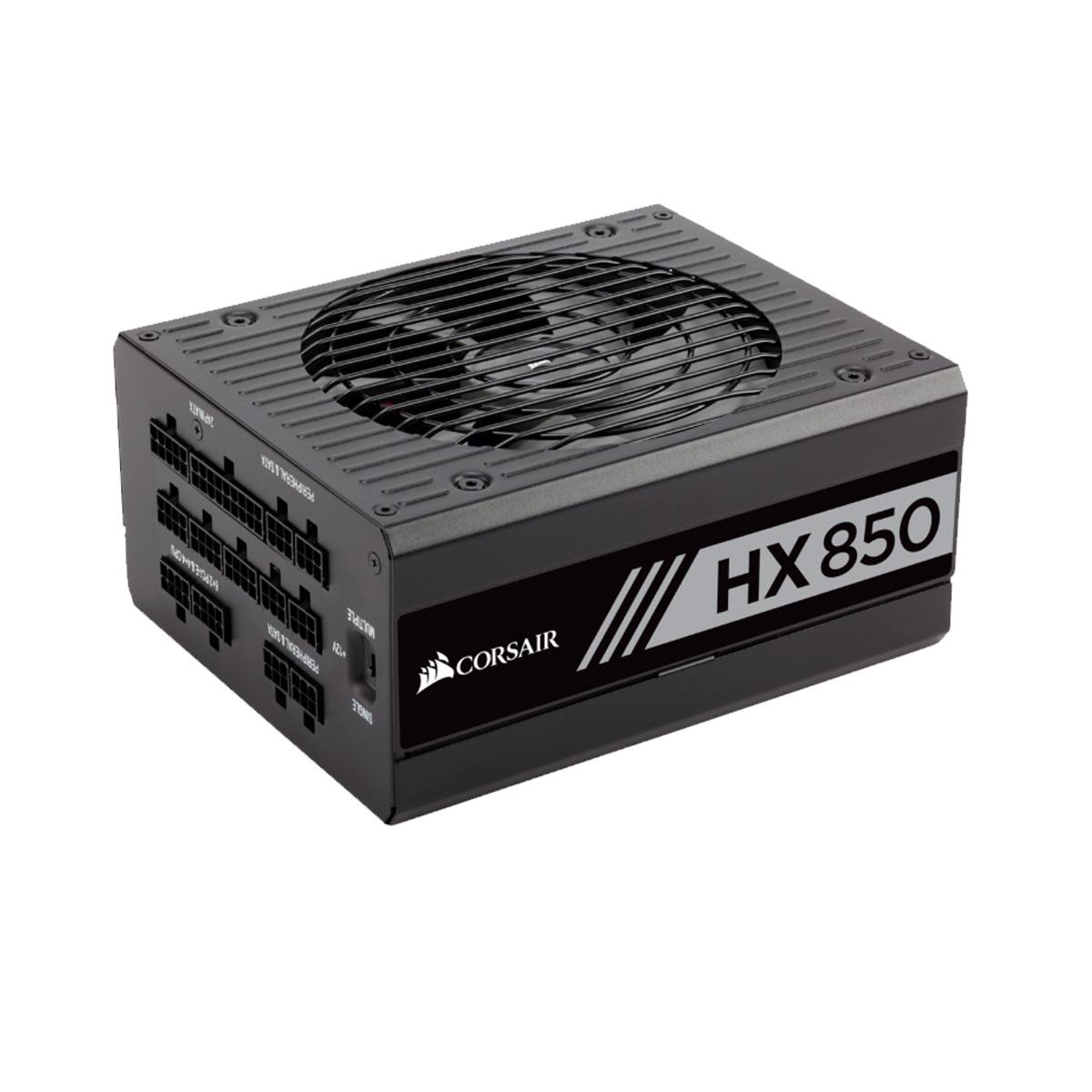 Corsair HX850 850W 80 Plus Platinum Certified Fully Modular Power Supply - High Efficiency PSU for Gaming PC, Workstation & Home Office Setup