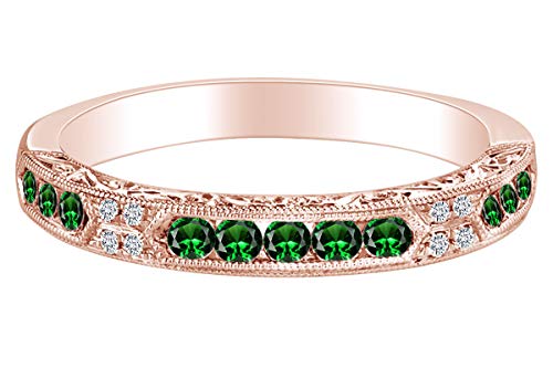 Simulated emerald