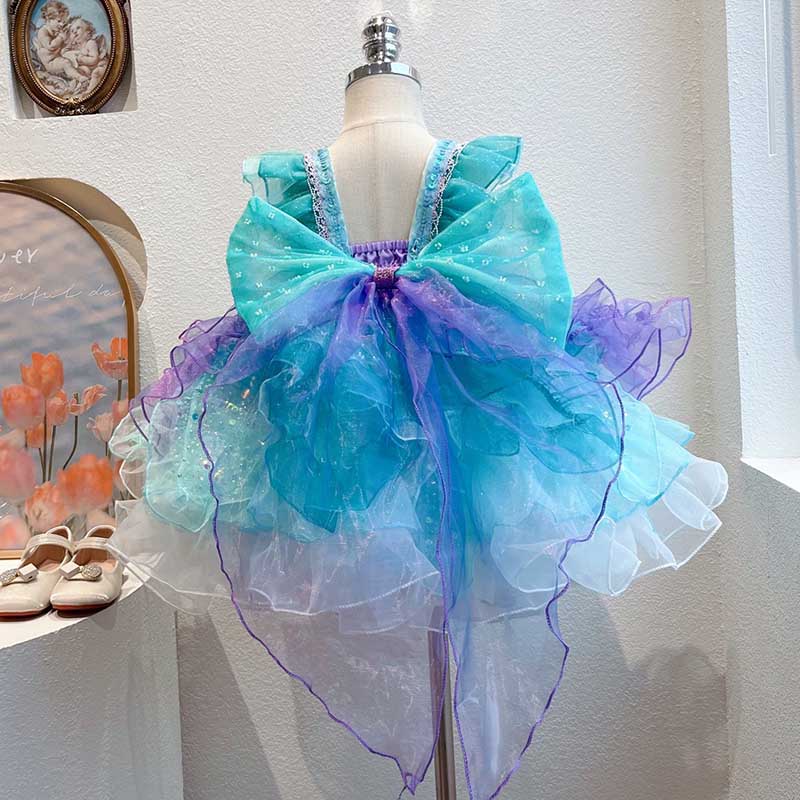 Elegant Baby Sequin Puff Dress for Toddler Girls - Princess Birthday Party Costume | Perfect for Birthday Parties, Pageants, Photo Shoots & Special Occasions