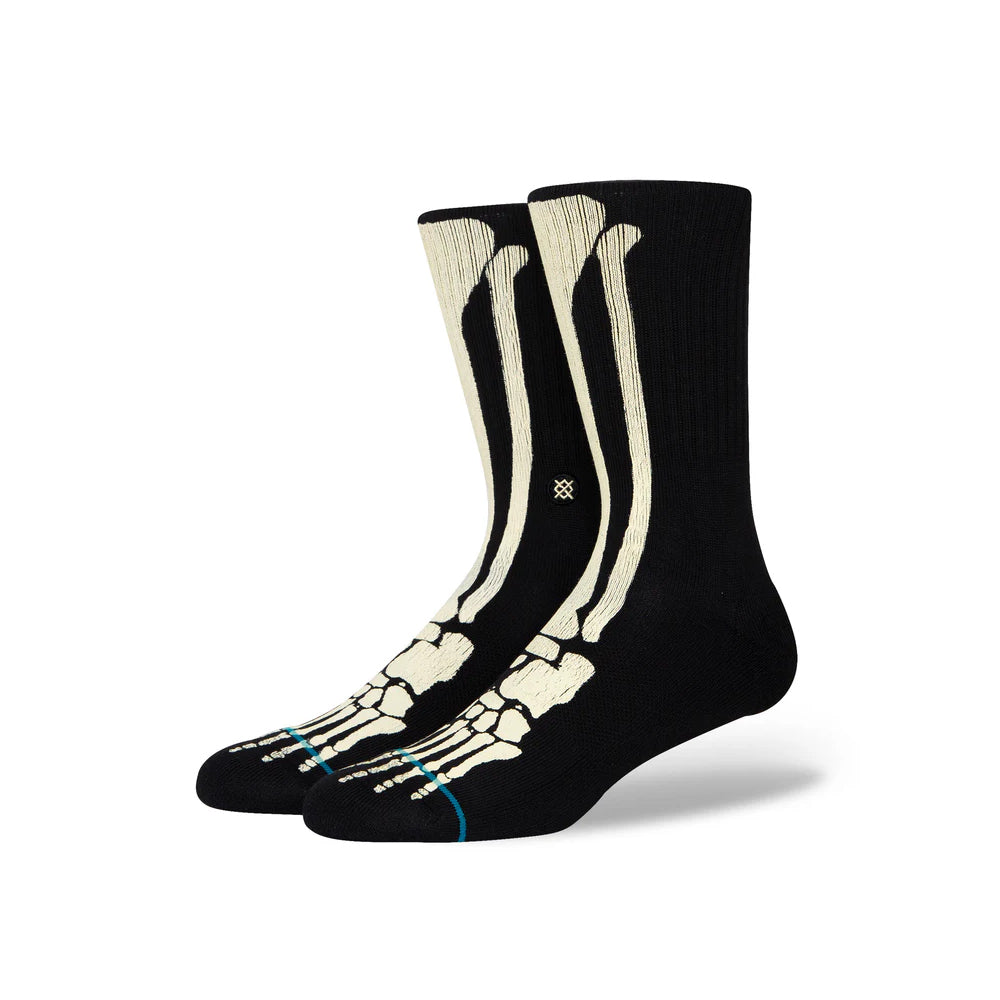 Stance Bonez Crew Socks for Men & Women - Comfortable Athletic Socks for Running, Basketball & Workout - Breathable & Cushioned Performance Socks