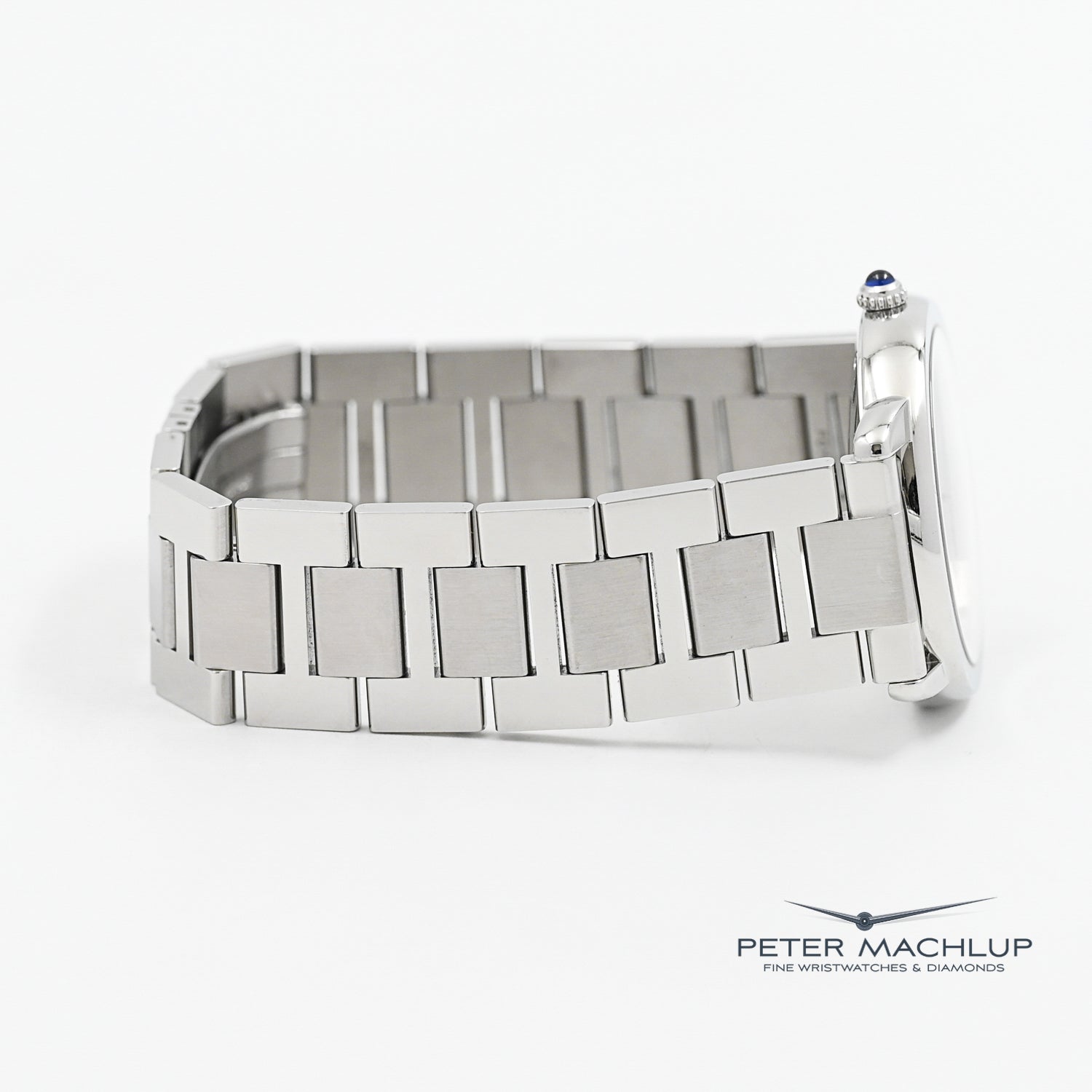 Cartier Rondo Solo Automatic Watch for Men - Luxury Stainless Steel Dress Watch with Date Display | Perfect for Business, Formal Events & Gifting