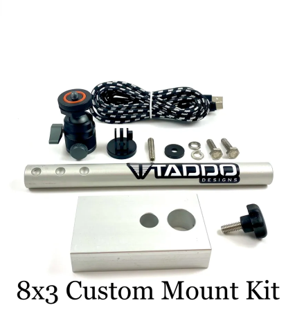Taddo Adjustable Action Camera Mount Pole - Lightweight Aluminum Extendable Selfie Stick for GoPro, Smartphones - Perfect for Vlogging, Travel, and Outdoor Adventures