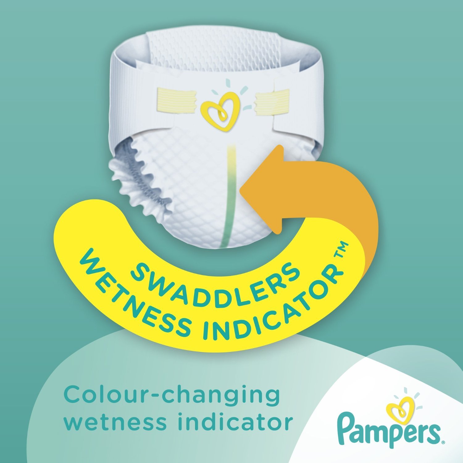 Pampers Swaddlers Sensitive Disposable Diapers - Newborn Size 0 (Up to 10 lbs) - 80 Count - Hypoallergenic & Ultra Absorbent - Perfect for Overnight Protection & Sensitive Baby Skin