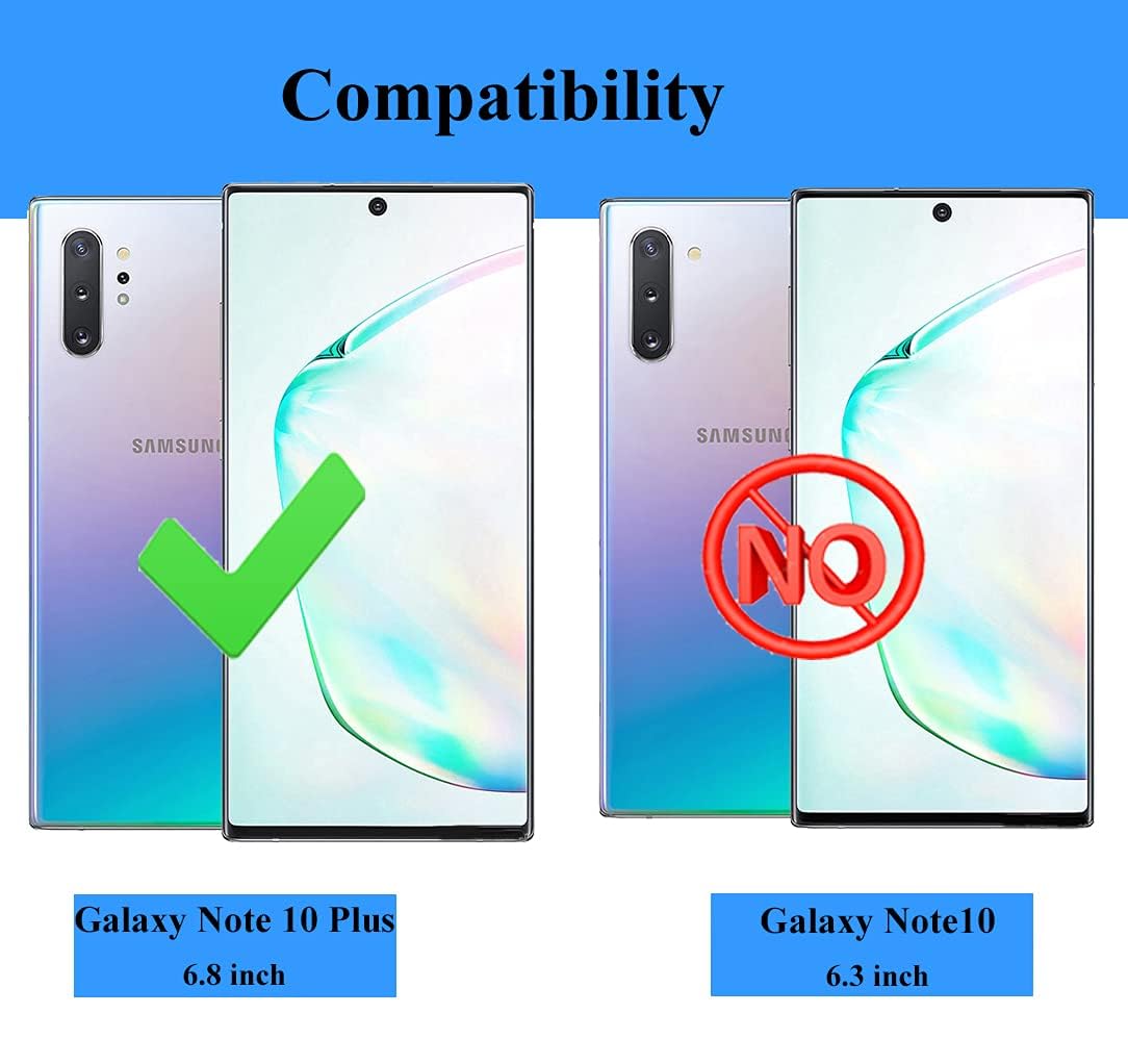 Samsung Galaxy Note 10 Plus Case - Military Grade Shockproof 3-in-1 Heavy Duty Phone Cover | Compatible with Note 10 Plus | Teal Color | Perfect for Outdoor Activities, Work & Travel Protection