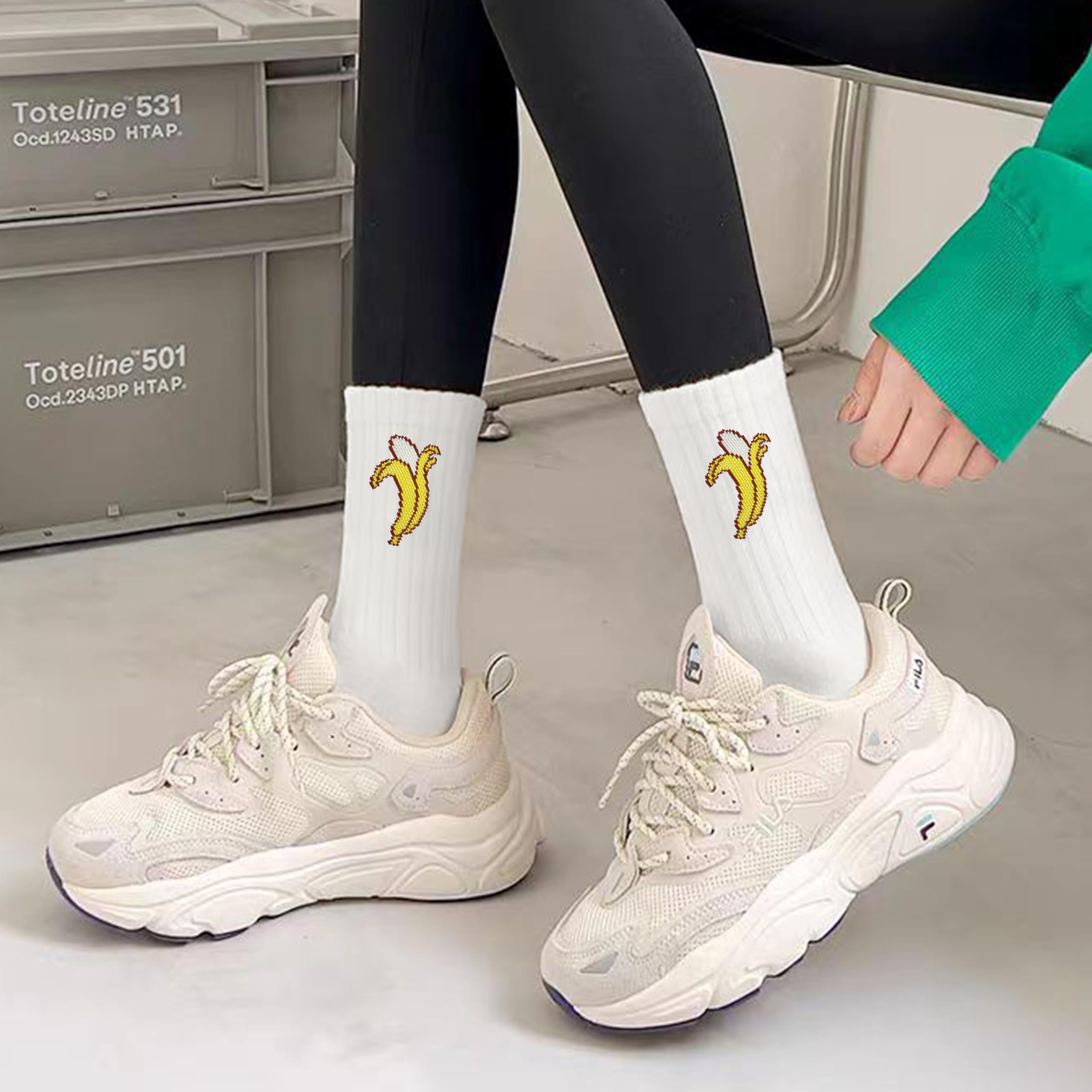 Funny Sloth & Horse Socks for Women - Cute Novelty Animal Socks for Teen Girls, Best Christmas & Birthday Gifts for Teachers, Friends - Perfect for Casual Wear, Gifts & Funny Outfits