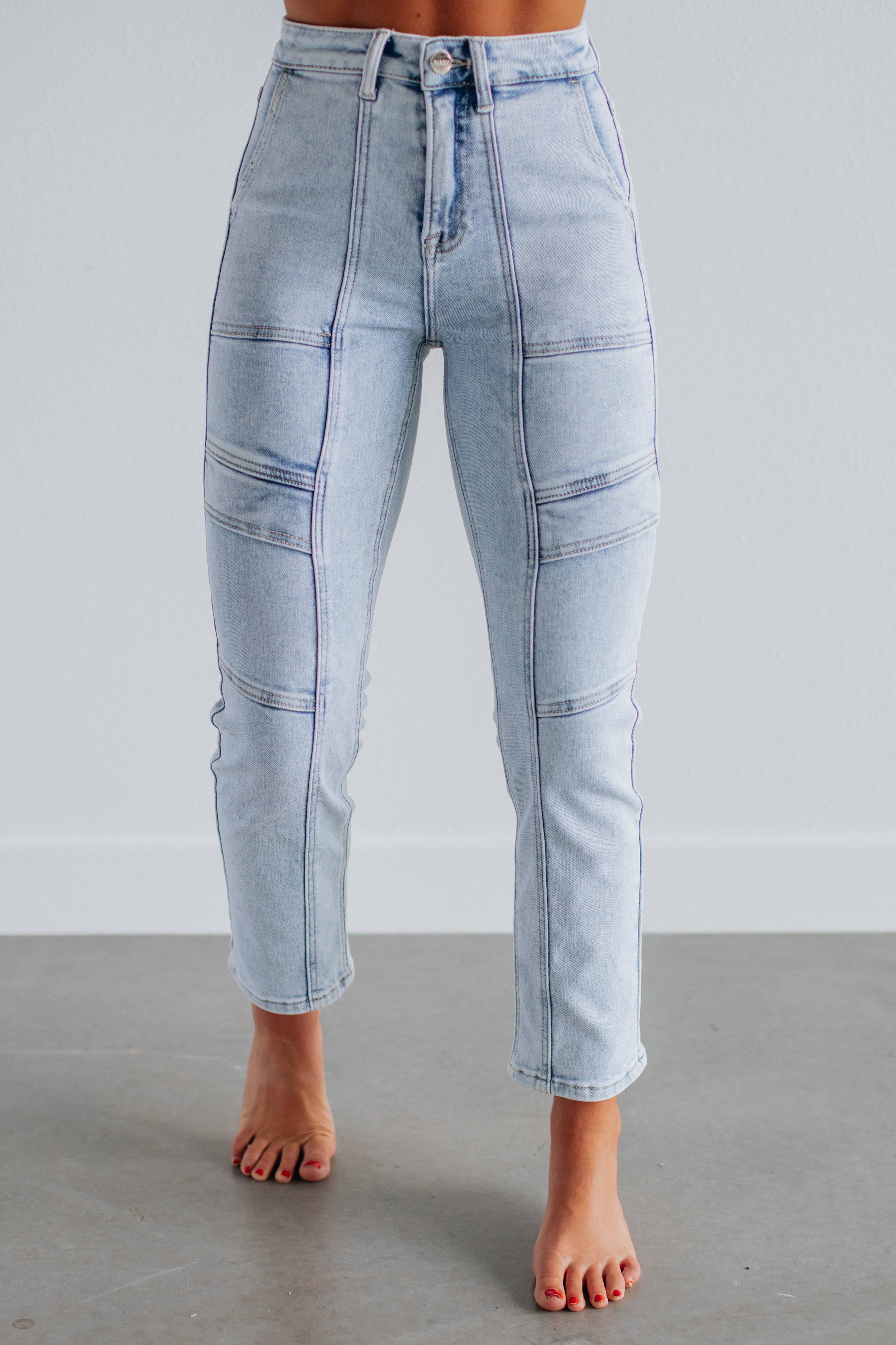 Axel Risen Light Wash Jeans for Men - Comfortable Slim Fit Denim Pants for Casual Wear & Everyday Style