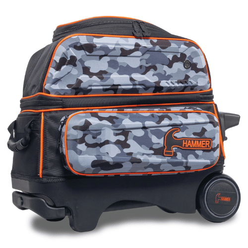 **Hammer Gauntlet Double Roller Camo Bowling Bag – Durable & Stylish for League Play & Tournaments – Perfect for Bowling Enthusiasts & Competitive Players**