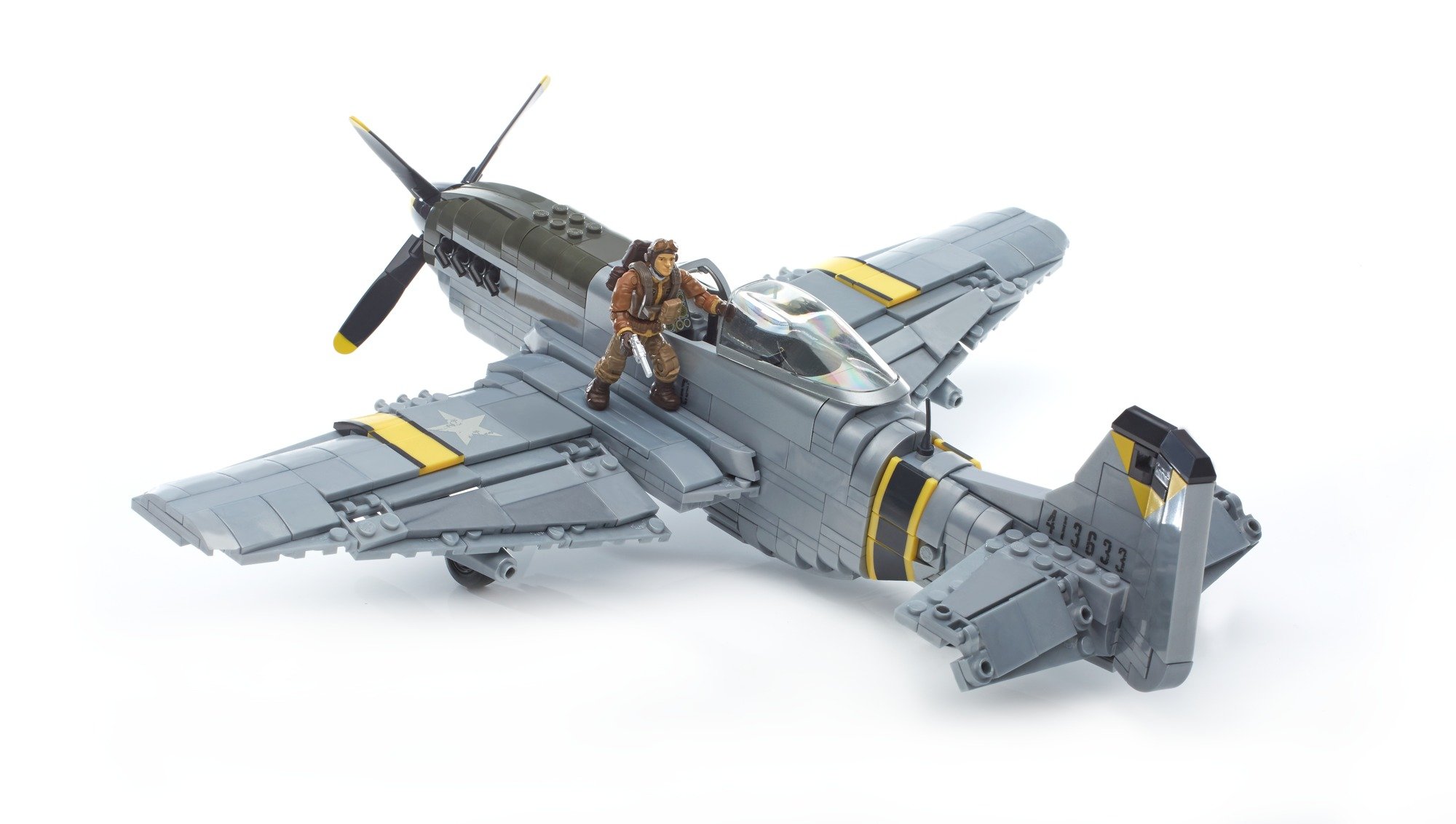 Call of Duty Legends Air Strike Ace Mega Bloks Building Set - Military Action Figure Playset for Kids & Collectors - Perfect for Battle Scenes & Display
