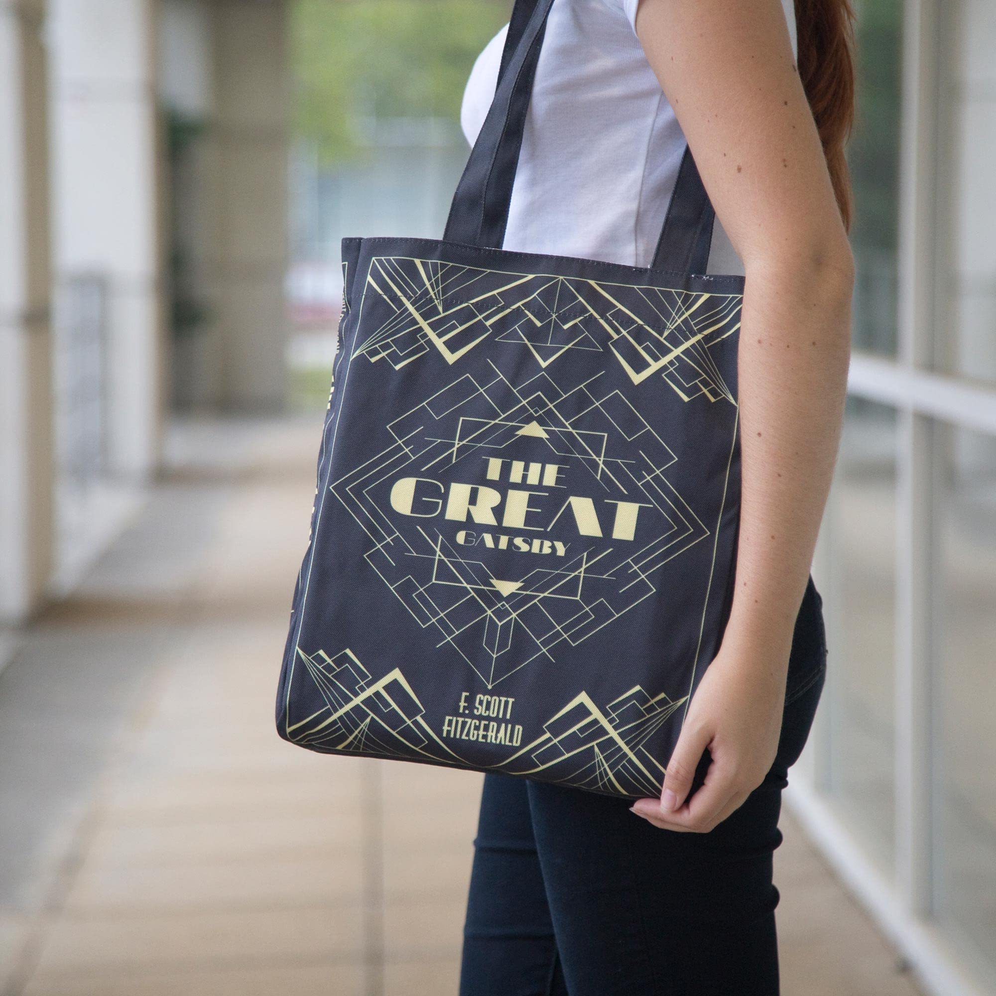 Book Lovers Tote Bag - Literary Themed Reusable Shopping Bag for Readers & Bookworms - Perfect Gift for Book Club Members & Bibliophiles - Great for Library Visits, Bookstore Hauls & Daily Reading Essentials