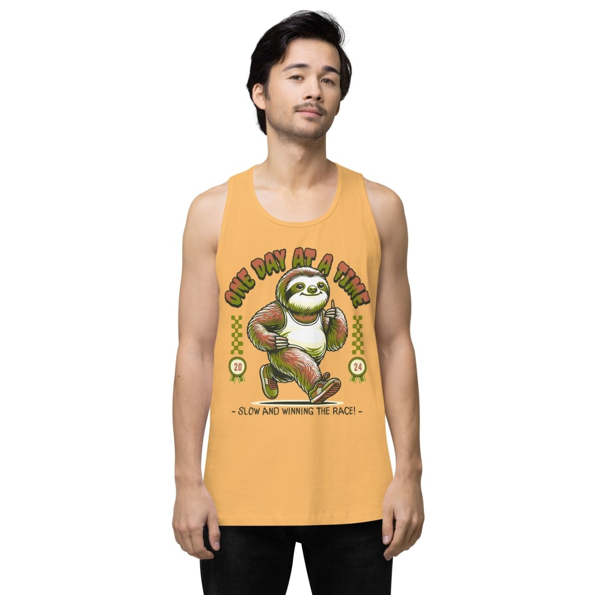 Premium Men's Tank Top - Breathable & Comfortable for Gym, Running & Casual Wear | Slow and Winning Collection