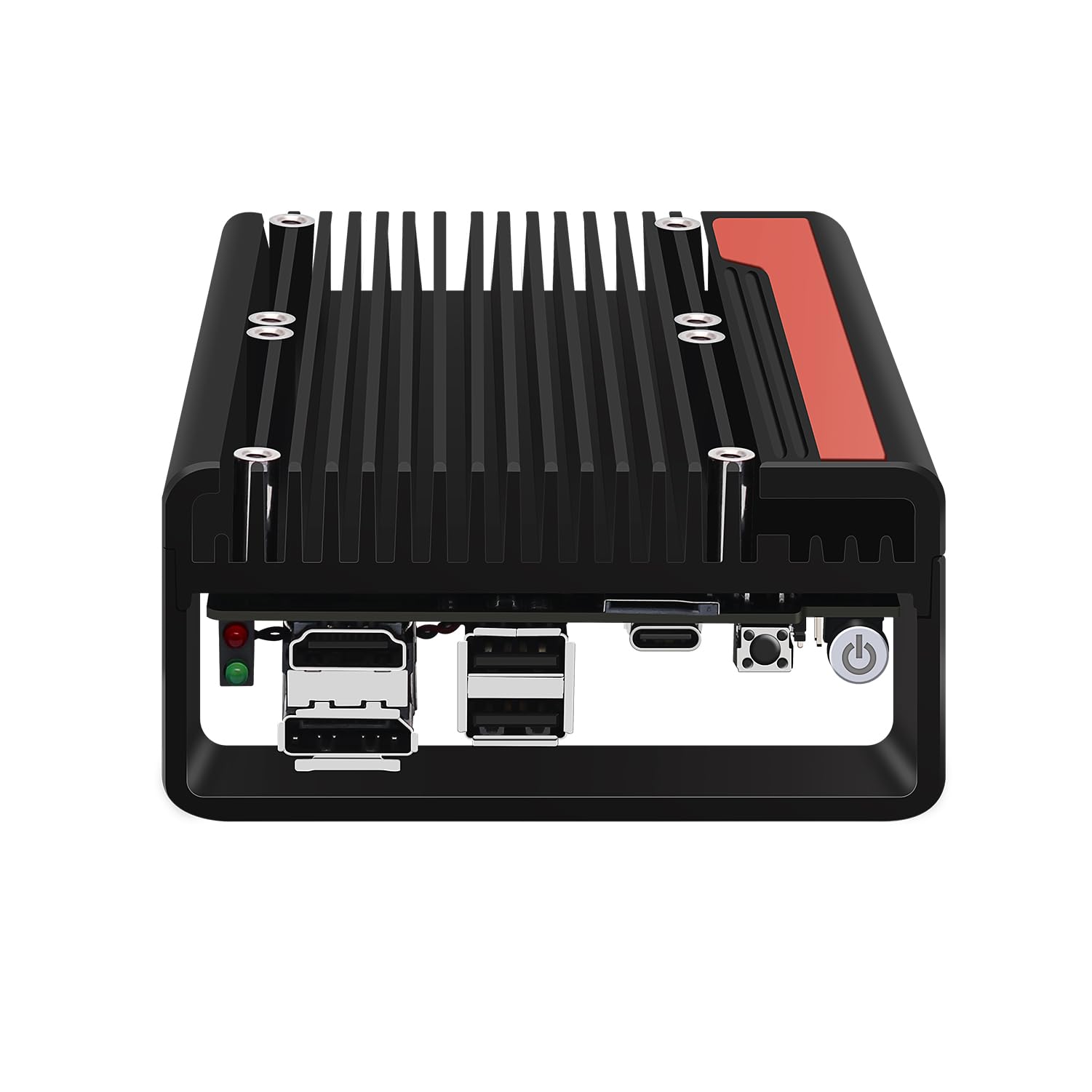 HUNSN Mini PC Firewall Appliance - Intel N200, 32GB RAM, 512GB SSD, 2x2.5GbE LAN, HDMI, DP - Ideal for Mikrotik, OPNsense, VPN Router, DIY & 3D Printing Projects - Perfect for Home Office Network Security and Small Business Firewall Solutions