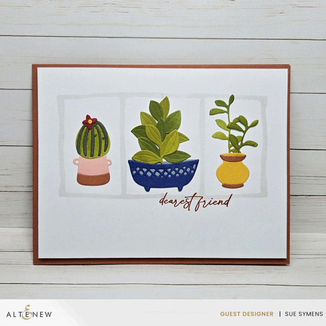 Mini Delight: Potted Shelves Stamp & Die Set for Card Making, Scrapbooking & DIY Crafts - Perfect for Handmade Greeting Cards, Home Decor & Paper Crafting Projects