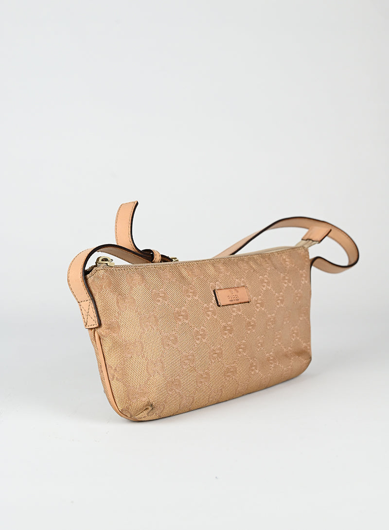 Gucci Pink Gold Fabric Handbag for Women - Elegant Designer Tote for Work, Travel & Everyday Use