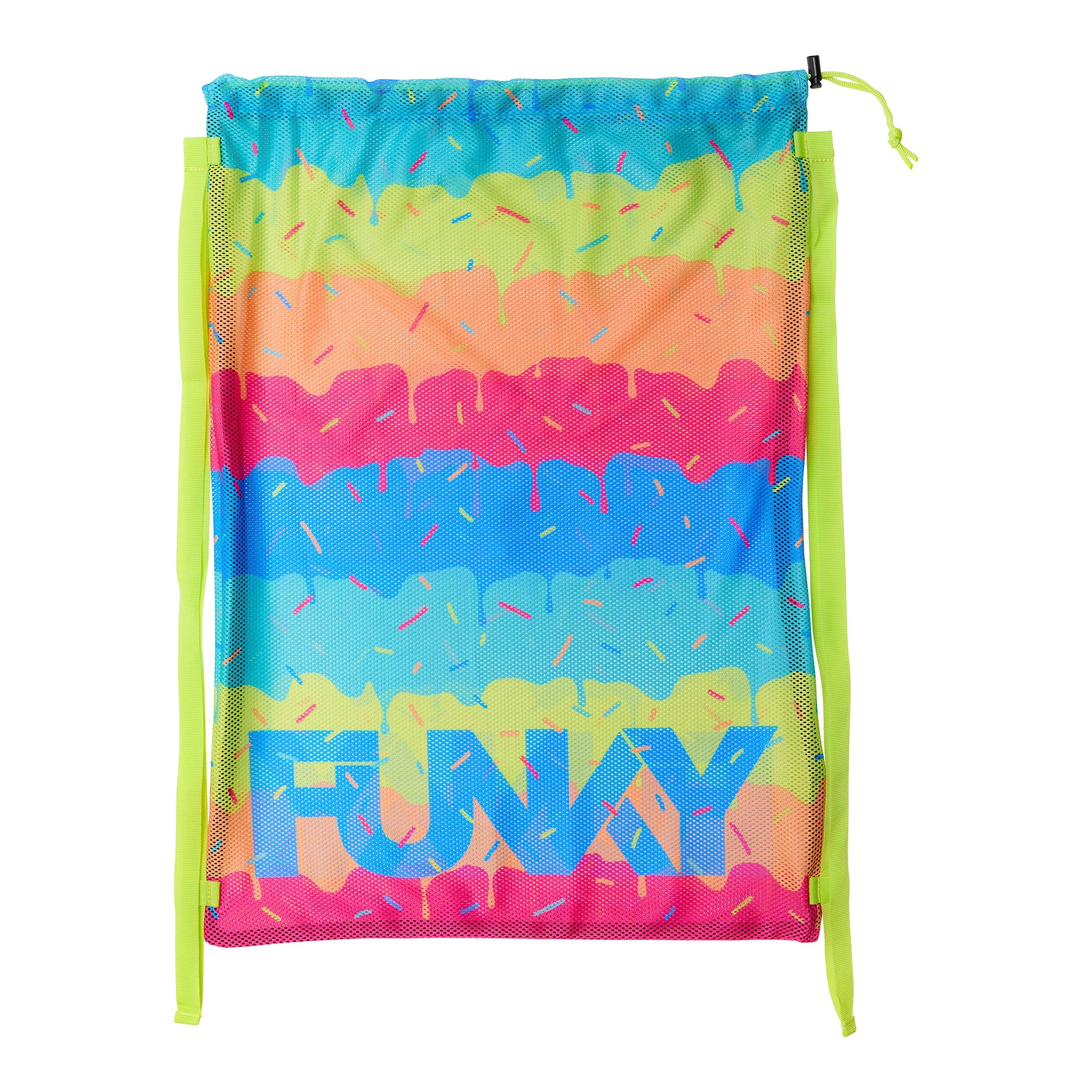 Funky Mesh Gear Bag - Durable & Stylish Storage for Sports & Travel | Perfect for Gym, Beach & Outdoor Adventures