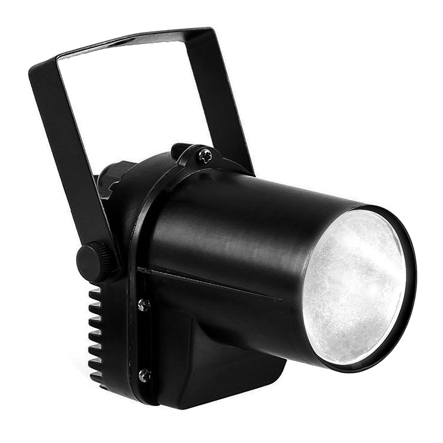 White LED Beam Pinspot Light for DJ Mirror Ball - KTV Bar Club Party Disco Lighting Equipment - Perfect for Stage Shows, Dance Floors & Nightclub Events
